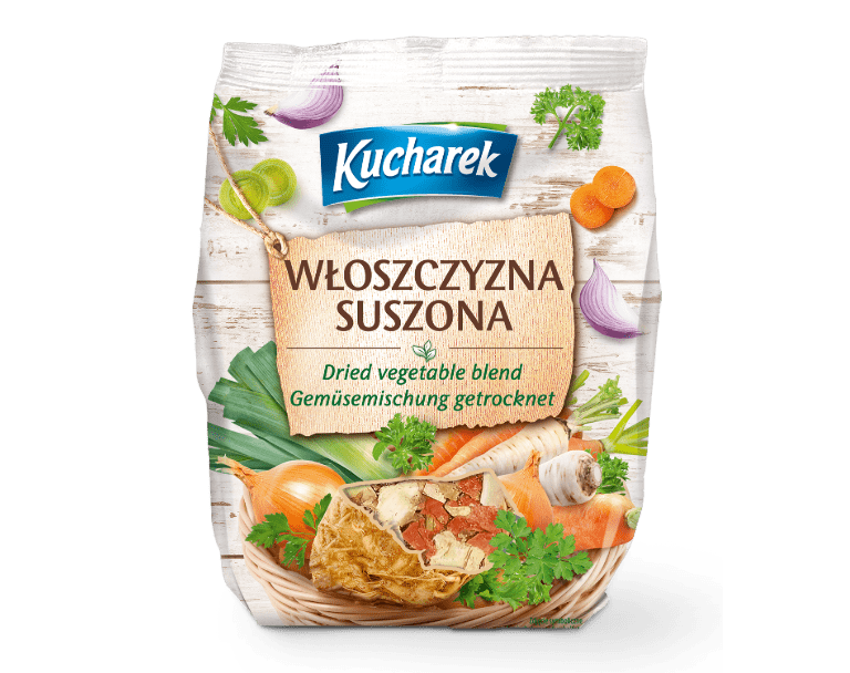 Dried soup vegetables