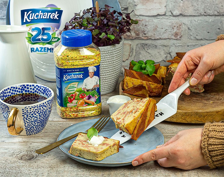 Babka ziemniaczana z boczkiem