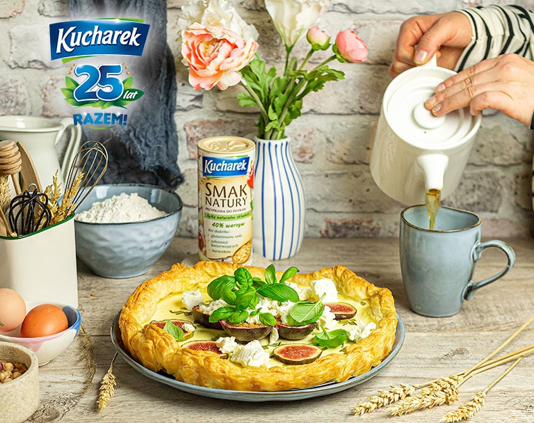 Tarta z figami i kozim serem