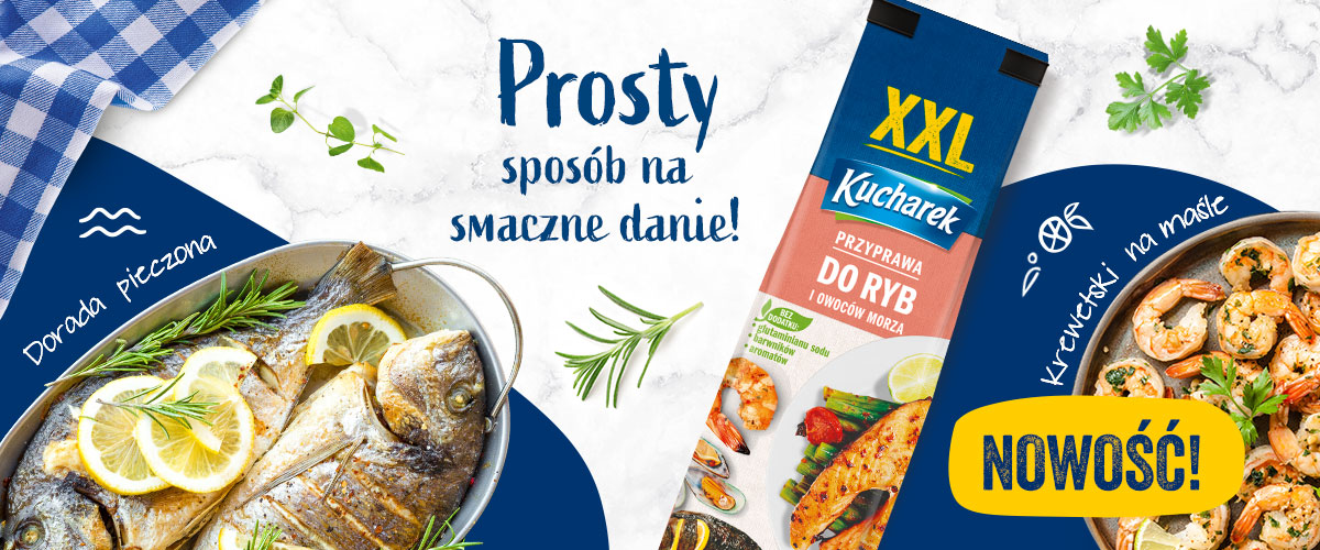 Przyprawa do ryb i owoców morza Kucharek