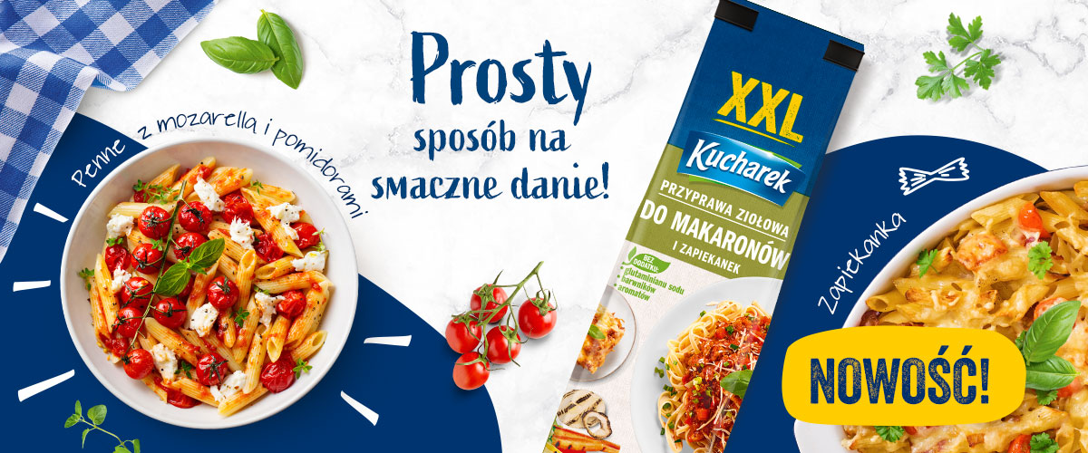 Przyprawa ziołowa do makaronów i zapiekanek Kucharek