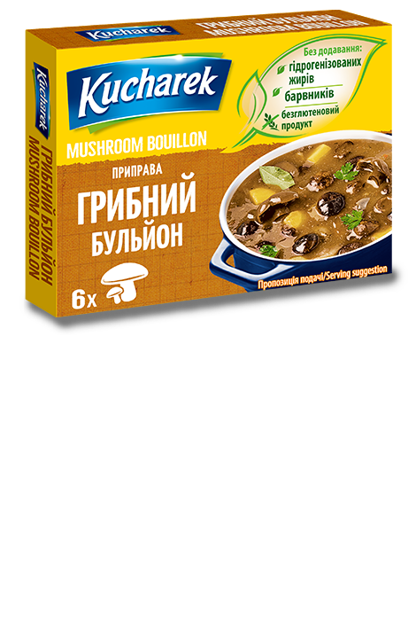 Бульйон грибний