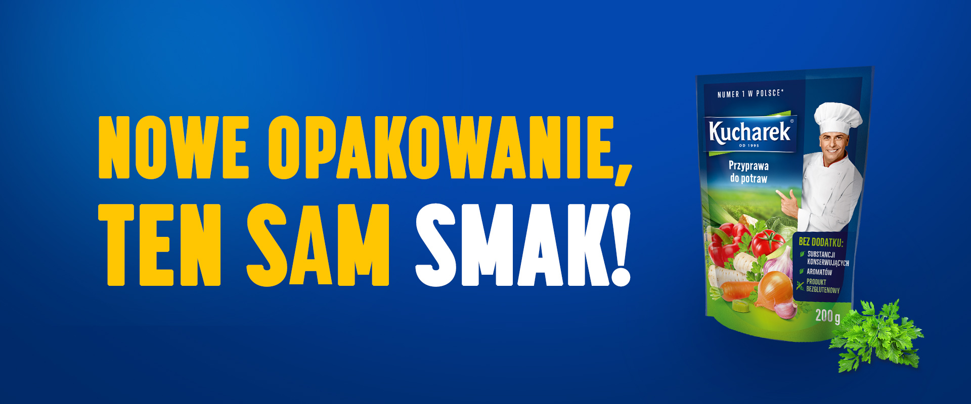 Nowe logo i opakowania Kucharka!